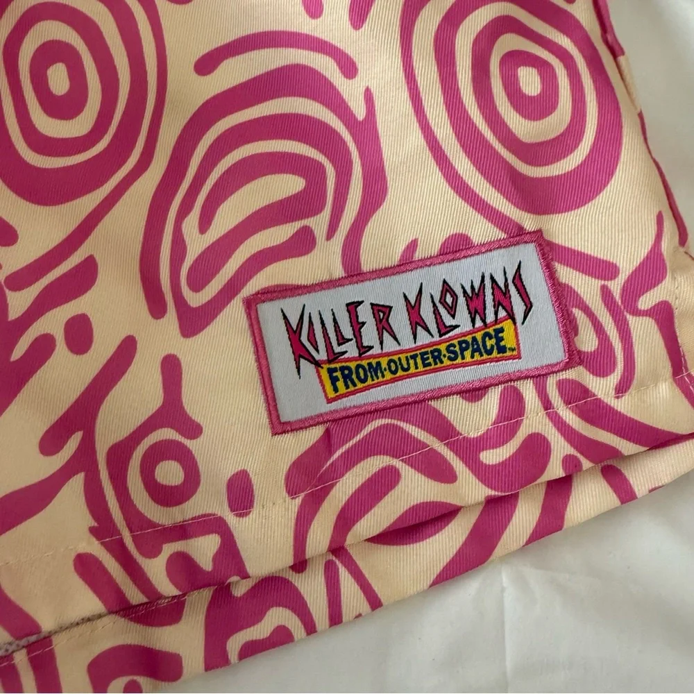 Loot Crate Killer Klowns Chubby Volley Shorts Men’s Size Pink Blue 2XL - Picture 3 of 9